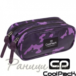 2018 Cool Pack Clever Объл несесер Flock Camo/Violet 